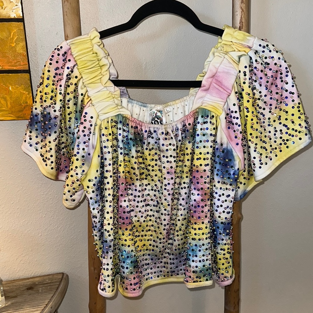 Queen of sparkles top